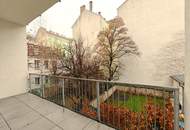 Nähe Raimund Theater: Hofruhelage + Großer Balkon/Loggia + 6 Min. zur U4 + Perfekte Wohnlage + Südwest/Südost-Ausrichtung + Garage optional