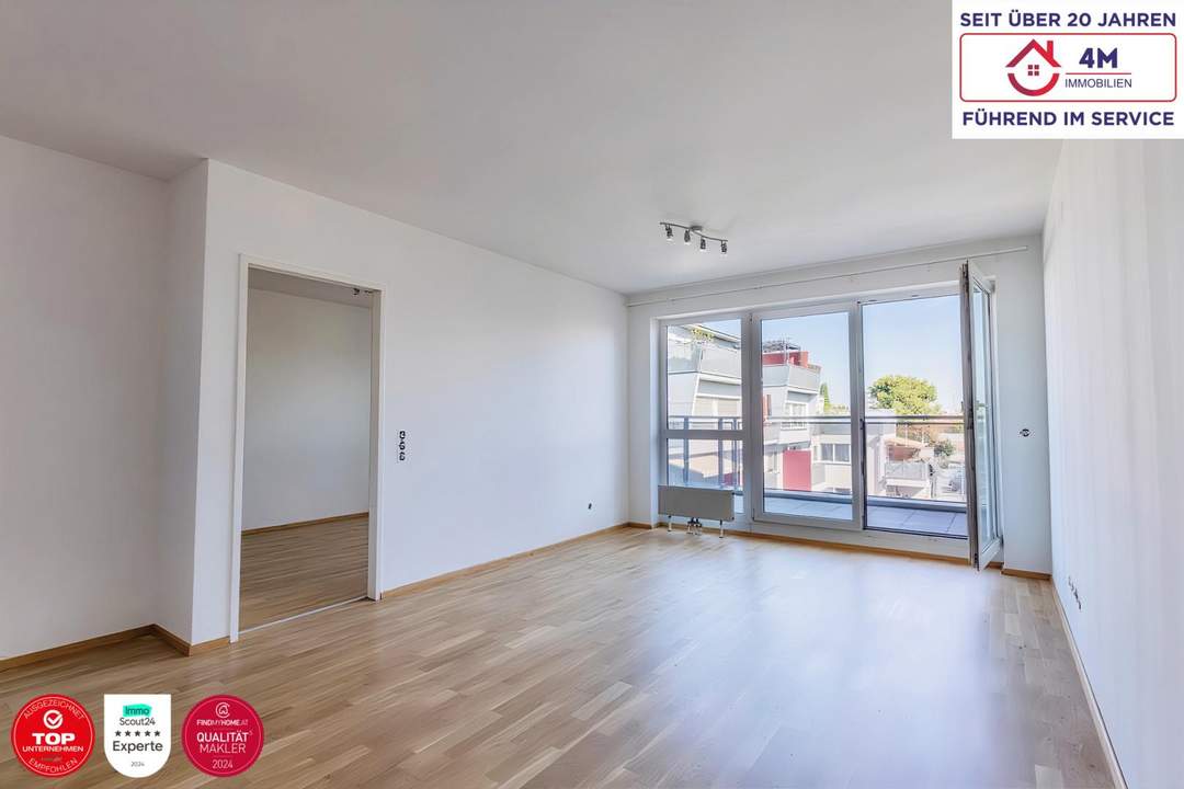 Smart Living mit Sonnenbalkon & neuer Küche
