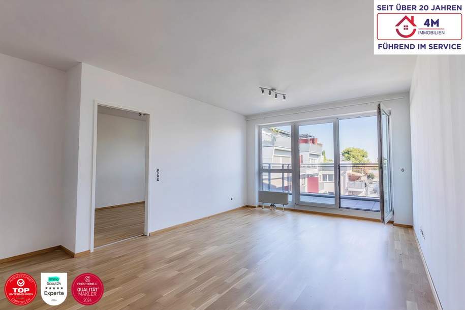 Smart Living mit Sonnenbalkon &amp; neuer Küche, Wohnung-miete, 1.090,00,€, 1110 Wien 11., Simmering