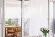 REDUZIERT! Top Lage! Neubau (2021) Dachgeschosswohnung mit Terrasse und Panoramafenster ++ Weitblick über Wien ++ Komplett Eingerichtet und Bezugsfertig ++ Dachgeschossneubau