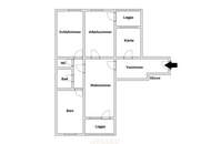 Großzügige 4-Zimmer-Wohnung mit zwei Loggien in attraktiver Lage von Margareten