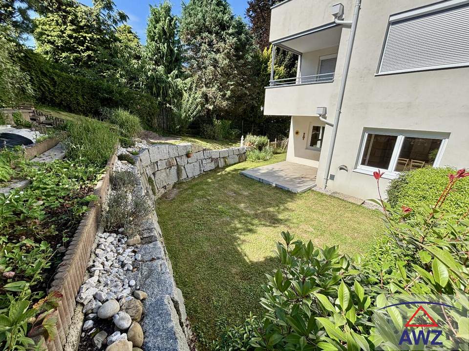 Moderne 3-Zimmer-Gartenwohnung in ruhiger Siedlungslage - nur 10 Km zum Attersee!