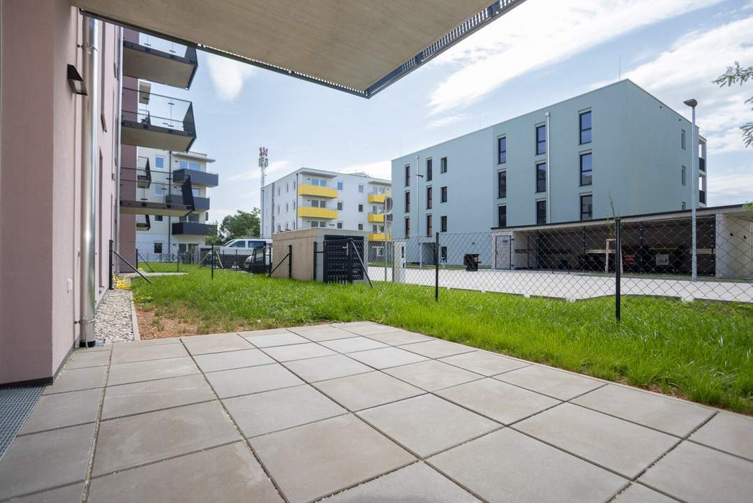 ERSTBEZUG "ein viertel grün" in Wr. Neustadt - freundliche 3 Zimmerwohnung mit Gartenfläche