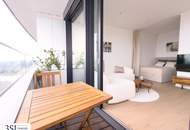 Möbliert, Pool, Sauna, Fitness in den DANUBEFLATS wohnen mit Luxusausstattung und phantastischem Ausblick