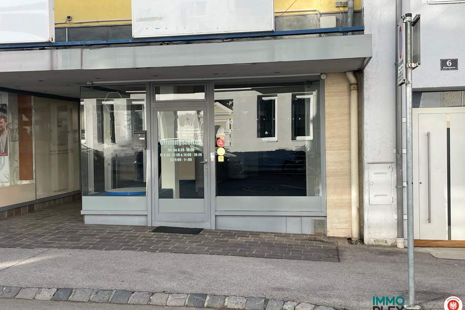 Geschäftslokal in Hollabrunn - frequentierte Lage, Nähe Hauptplatz zu mieten!, Gewerbeobjekt-miete, 828,00,€, 2020 Hollabrunn