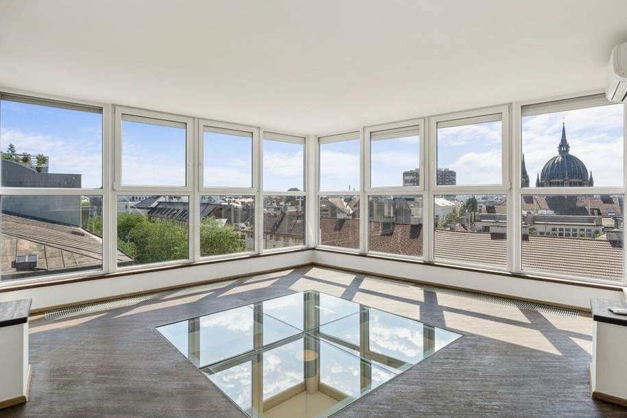Wohnen über den Dächern: Exklusive Maisonette mit Terrassen & 360° Panoramablick, Wohnung-miete, 3.980,00,€, 1150 Wien 15., Rudolfsheim-Fünfhaus