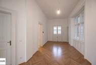 Erstbezug: helle 4-Zimmer-Altbau-Wohnung im 1. OG (ohne Lift)