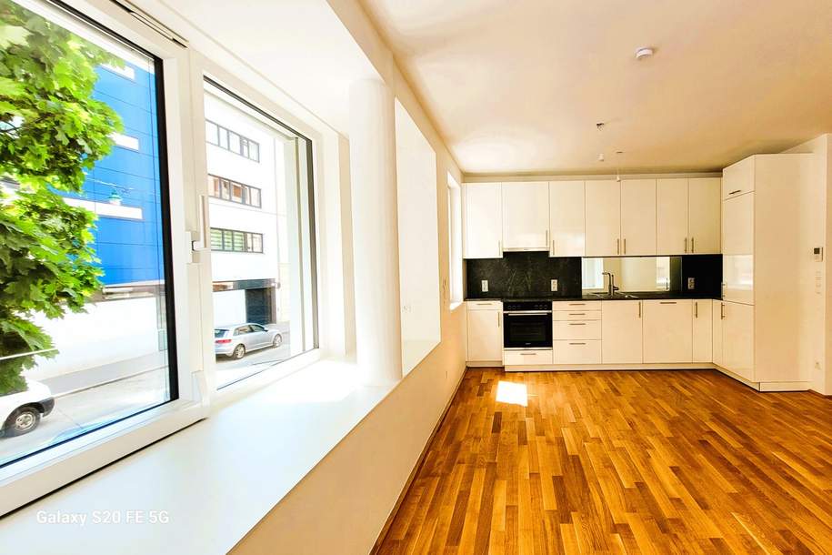 2-Zimmer Wohnung, Neubau, Erstbezug, Süd-Ostausrichtung, 1. Stock, Wohnung-miete, 898,00,€, 1200 Wien 22., Donaustadt