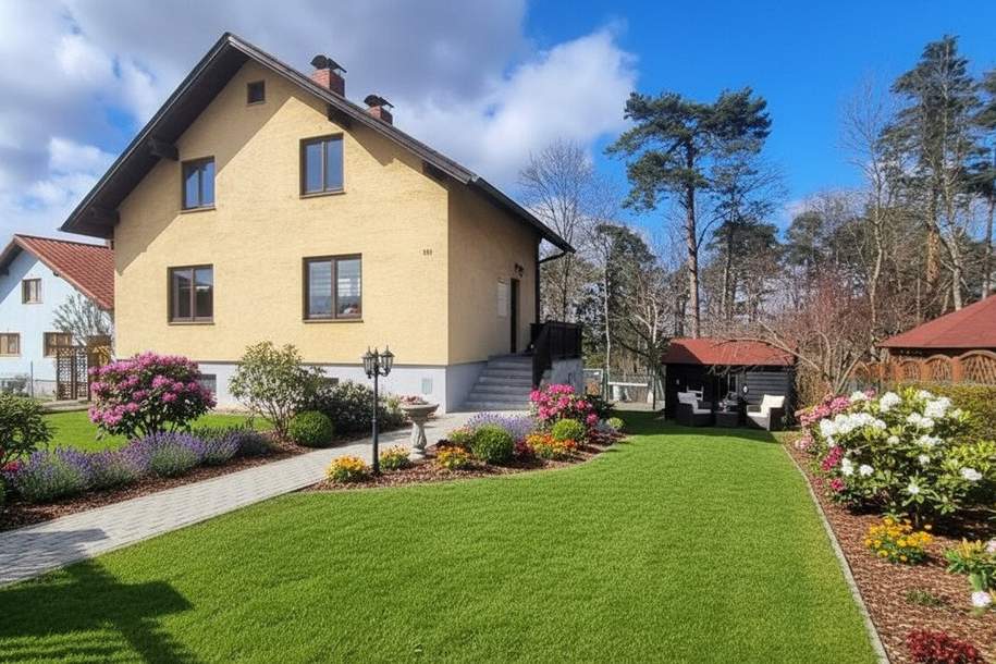 Wohnen am Tor zum Nationalpark Thayatal! 130m² Haus, 6 Zimmer und großem Garten in toller Ruhelage!, Haus-kauf, 214.000,€, 2083 Hollabrunn