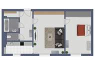 Gemütliche 2-Zimmer-Eigentumswohnung in ruhiger Lage von Unterradlberg