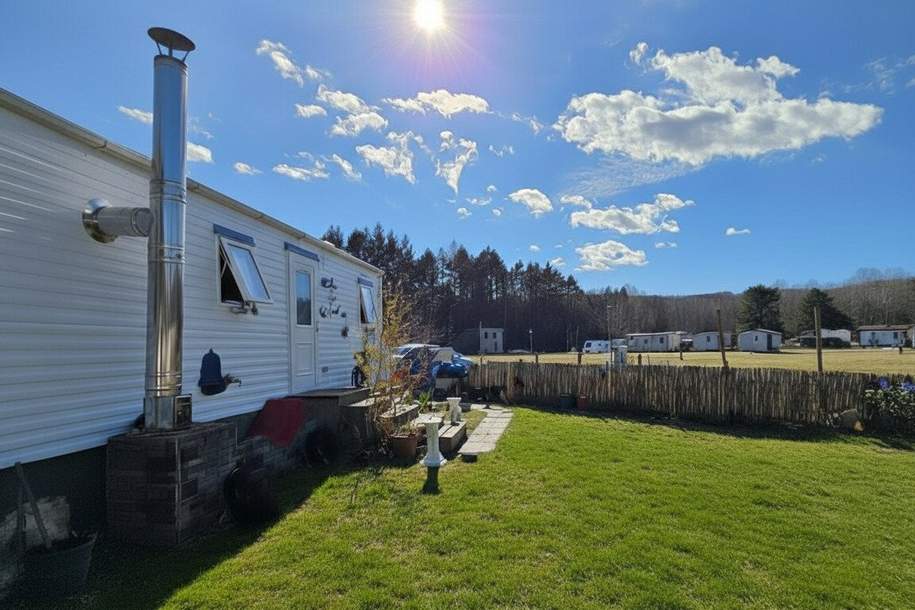 Ihr eigenes Paradies am Römersee – Mobilehome - Hauptwohnsitz oder Zweitwohnsitz !, Haus-kauf, 79.000,€, 7202 Mattersburg