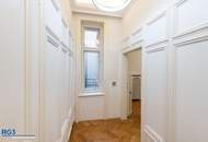 Repräsentatives Büro/Praxis in 1010 Wien mit 3 Zimmer & Balkon