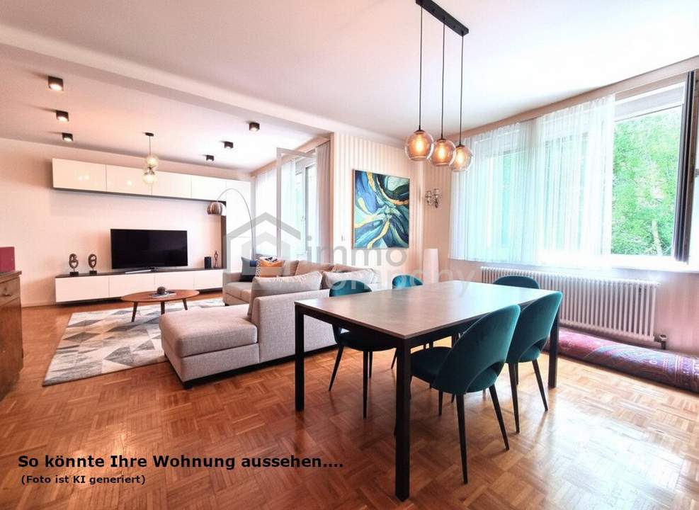 TOP-LAGE NAHE ROTER BERG!! Ruhig gelegene, lichtdurchflutete FAMILIENWOHNUNG – Auch trennbar!