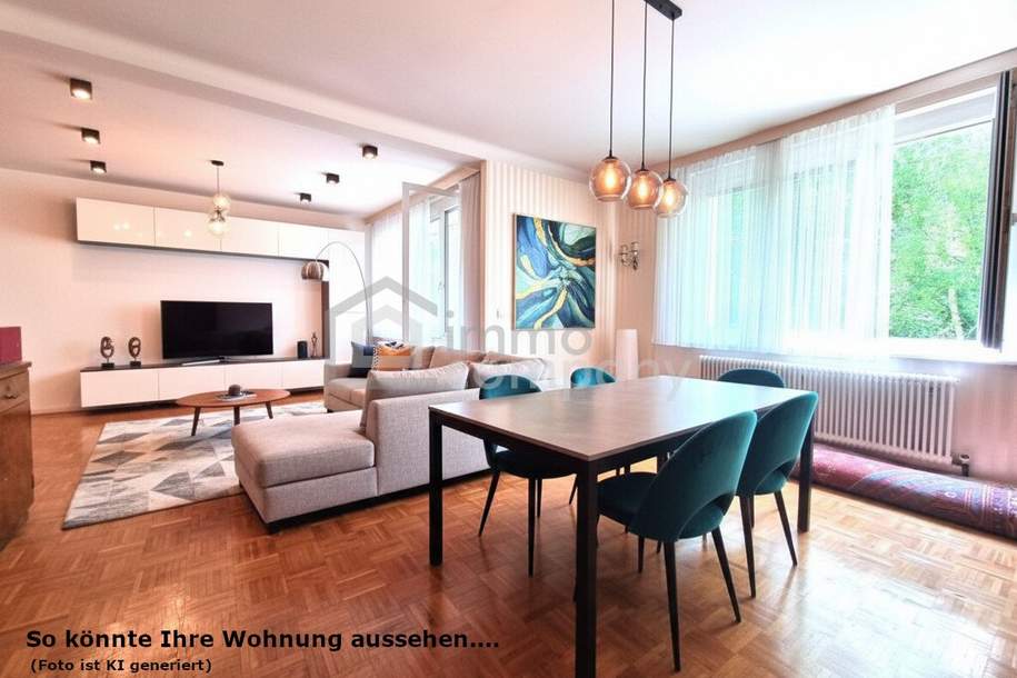 TOP-LAGE NAHE ROTER BERG!! Ruhig gelegene, lichtdurchflutete FAMILIENWOHNUNG – Auch trennbar!, Wohnung-kauf, 720.000,€, 1130 Wien 13., Hietzing