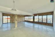 Einzigartiges Panorama Loft mit Balkon in der Brotfabrik Wien!