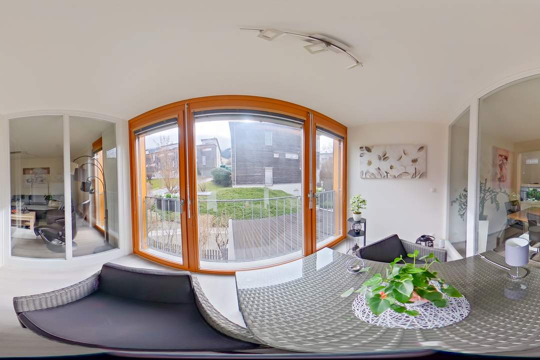 Ankommen &amp; Wohlfühlen – moderne 3-Zimmer-Wohnung mit Wintergarten