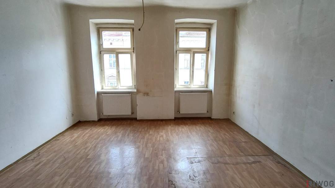 SANIERUNGSHIT II HELLE UND IDEAL AUFGETEILTE 2 ZIMMER ALTBAUWOHNUNG IM 3. LIFTSTOCK II TOLLE LAGE NÄHE U6 UND THALIASTRASSE