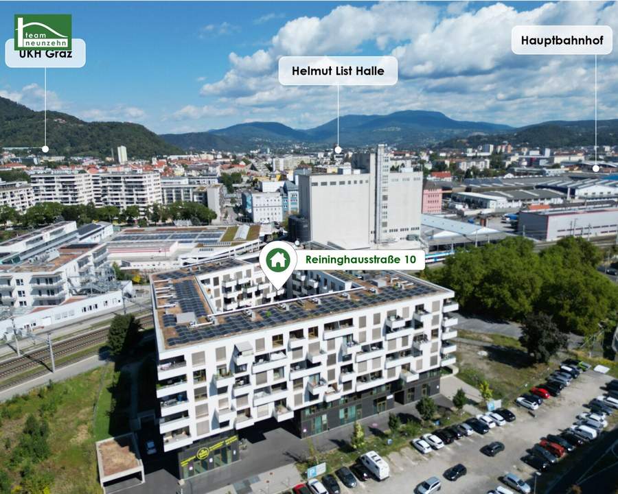 AKTION 1 MONAT MIETZINSFREI! - Idyllische 2-Zimmer-Wohnung in Innenhofruhelage!