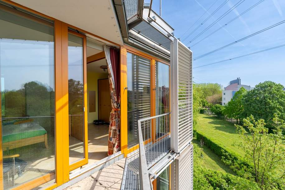 "3 Zimmer Maisonette Wohnung mit 3 Terrassen - Freier Blick ins Grüne", Wohnung-kauf, 399.000,€, 1220 Wien 22., Donaustadt