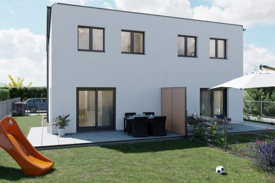 Voll unterkellerte Doppelhaushälfte in Guntramsdorf | Erstbezug Frühjahr 2026, Haus-kauf, 485.000,€, 2353 Mödling