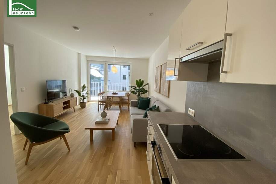 Neubauwohnung in Wien 1210 – Moderne Wohnqualität in gefragter Lage zwischen SCN und Lorettowiese, Wohnung-miete, 835,00,€, 1210 Wien 21., Floridsdorf