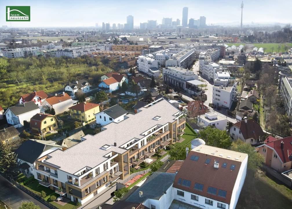 Wohnen mit Lebensqualität: Exklusive Eigentumswohnungen mit großzügiger Terrasse und Garten in 1210 Wien!