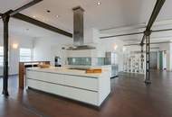 Einzigartiges Penthouse-Loft und 230m² Dachterrassen-Oase Nähe UNO-City inklusive 50m² Ausbaureserve