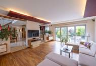 Villa voll unterkellert mit Poolhaus in absoluter Ruhelage