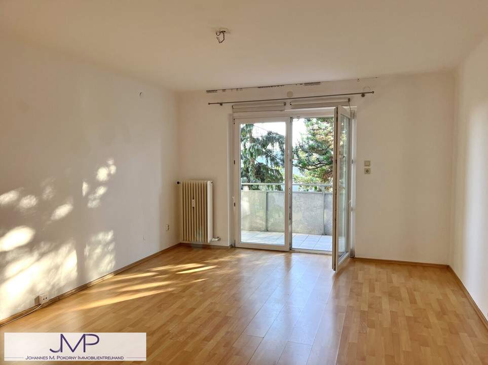 Absolute Ruhelage - 2 Zimmerwohnung mit Südloggia und Grünblick!