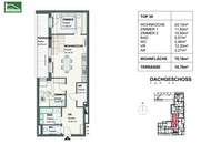 Moderne 3-Zimmer-Dachgeschosswohnung in idealer Lage! Karmeliterhof - Neubauwohntraum beim Rathausplatz