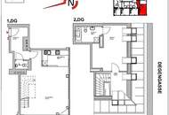Blickfang pur! 2,5-Zimmer-Maisonette mit Galerie &amp; Fernsicht auf Schloss Wilhelminenberg
