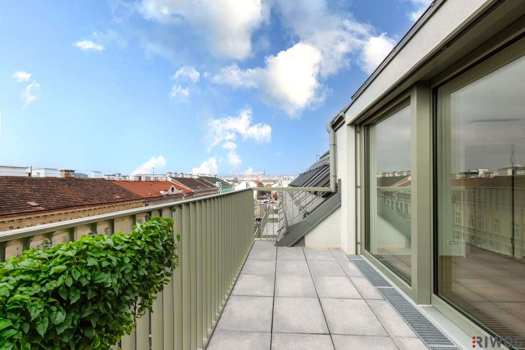 DACHGESCHOSS-ERSTBEZUG mit ca. 10 m² TERRASSE | Fernwärme | TG-Stellplatz optional | Nachhaltiges Wohnbauprojekt