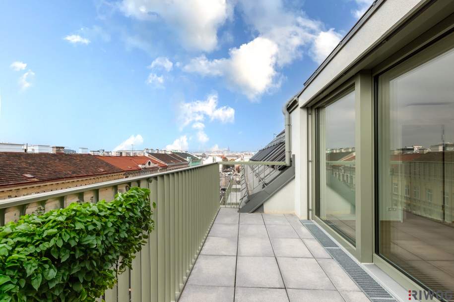 DACHGESCHOSS-ERSTBEZUG mit ca. 10 m² TERRASSE | Fernwärme | TG-Stellplatz optional | Nachhaltiges Wohnbauprojekt, Wohnung-kauf, 427.800,€, 1120 Wien 12., Meidling