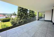 Zur Miete: Moderne, möblierte 2-Zimmer-Wohnung mit XL-Terrasse in Krumpendorf