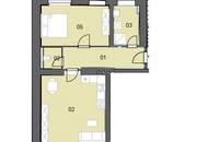 Graz-Zentrum: Rendite ab Tag eins: Perfekt aufgeteilte, vermietete 2-Zimmer-Wohnung mit offenem Wohn-Essbereich! 2.OG Top 10 BJ 1841