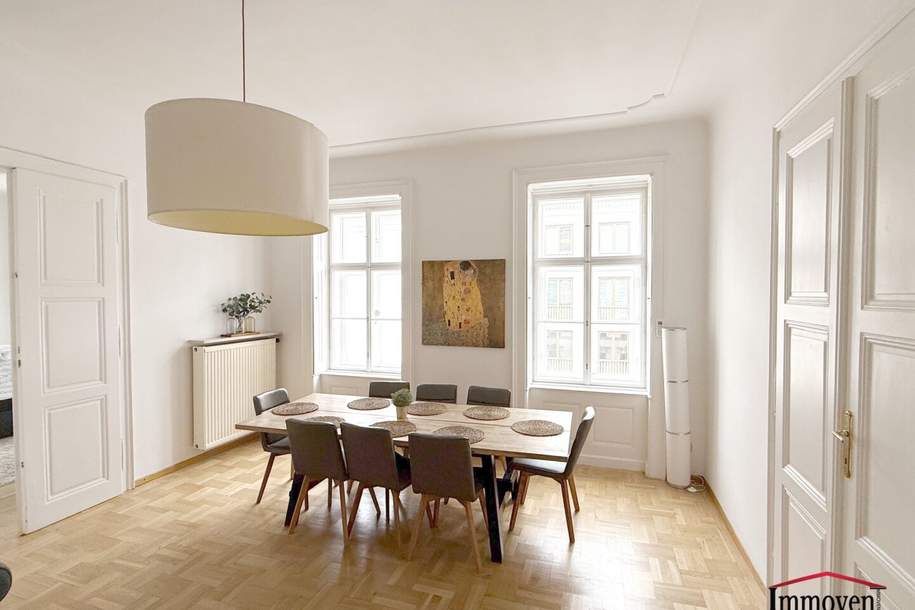 TOPLAGE und ALTBAUFLAIR - Repräsentative 3-Zimmerwohnung bei der Wiener Oper!, Wohnung-miete, 3.203,80,€, 1010 Wien 1., Innere Stadt