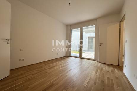 Ostseitige 2-Zimmer-Gartenwohnung – top angebundener Erstbezug BEIM DONAUUFER, Wohnung-kauf, 259.500,€, 1210 Wien 22., Donaustadt