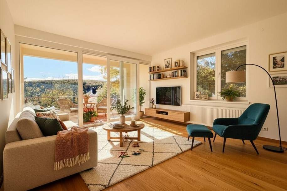 EINE DER SCHÖNSTEN LAGEN WIENS! SALMANNSDORFER ERSTBEZUG MIT 4 ZIMMERN UND GARAGE, Wohnung-kauf, 737.000,€, 1190 Wien 19., Döbling