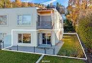 Exklusive Gartenwohnung mit Seeblick in Auen am Wörthersee