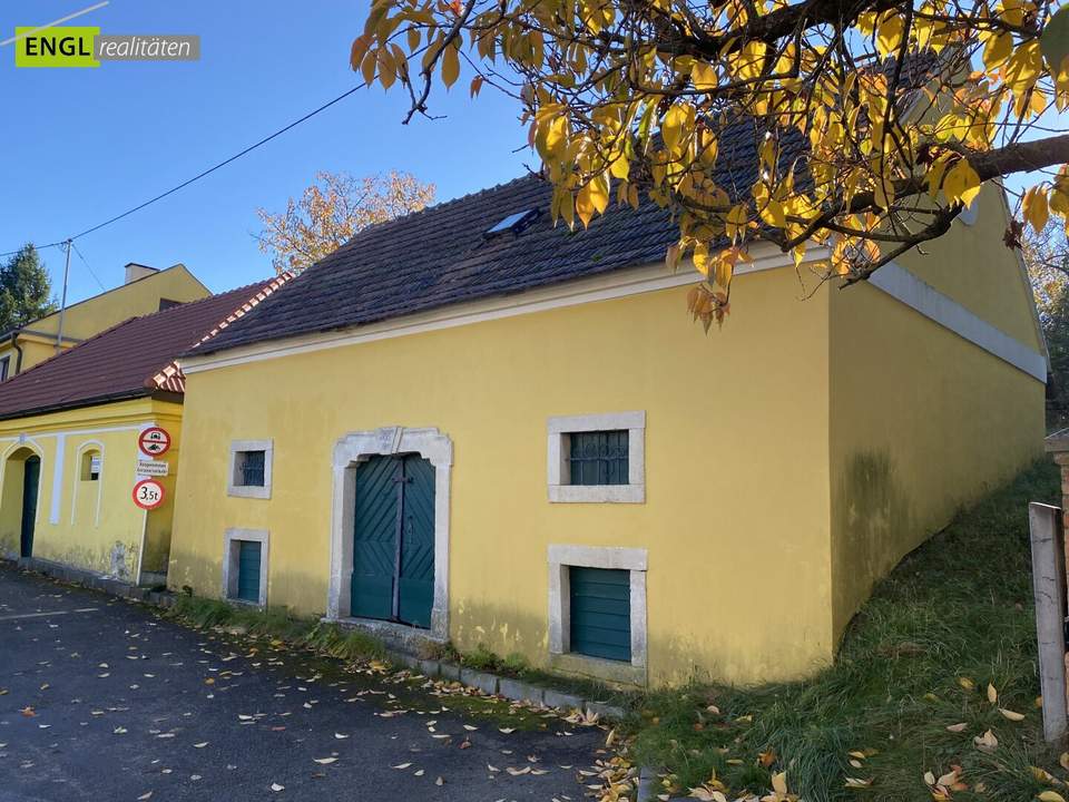 Weinkeller im Bau und Wohngebiet nahe Ortszentrum
