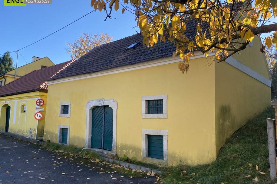 Weinkeller im Bau und Wohngebiet nahe Ortszentrum, Grund und Boden-kauf, 42.500,€, 3720 Hollabrunn