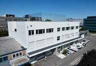 ERSTBEZUG - 854m² Büro / Labor mit 121m² Meeting- bzw. Veranstaltungsraum &amp; 131m² Terrassen mit Wienblick | Ausbau nach Mieterwunsch | Parkplätze direkt am Gelände