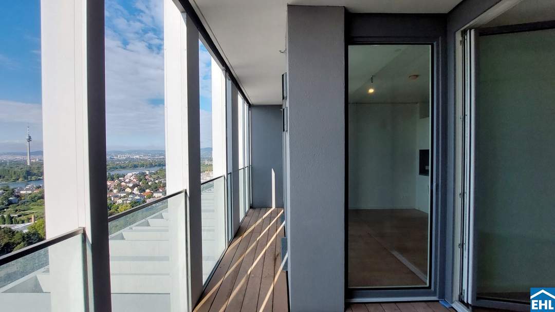 Erstbezug im VIENNA TWENTYTWO bei der U1 *Rooftop-Pool inklusive*