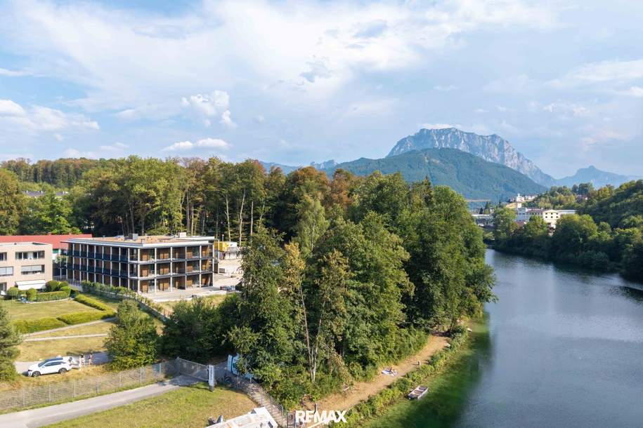 NEUER PREIS Neubauwohnung an der Marienbrücke -naturnah und zentral, Wohnung-kauf, 390.000,€, 4810 Gmunden