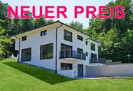 Erstbezug: Schlüsselfertige Doppelhaushälfte mit Pool an der Wiener Stadtgrenze