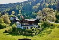 Charmante Landhausvilla mit Panoramablick auf den Ossiacher See