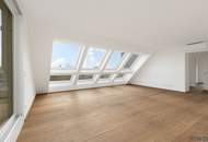 JETZT PROVISIONSFREI | ERSTBEZUG | PENTHOUSE mit ca. 59 m² PANORAMA-DACHTERRASSE | 4-Zimmer | TG-Stellplatz optional | Nachhaltiges Wohnbauprojekt