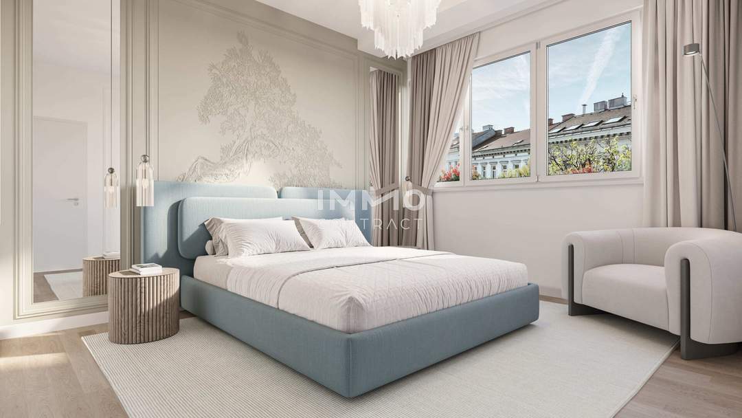 Ost-Westseitige Vierzimmerwohnung die begeistert (Neubau, Erstbezug), urbane Umgebung