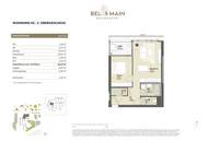 BEL MAIN! Topmoderne 2-Zimmer Wohnung mit Loggia ab April 26! UNBEFRISTET!