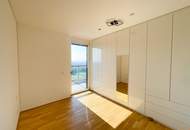 Marina Tower: Über den Dächern Wiens – vermietete 3-Zimmer-Eckwohnung im 22. Stock mit Loggia und Weitblick
